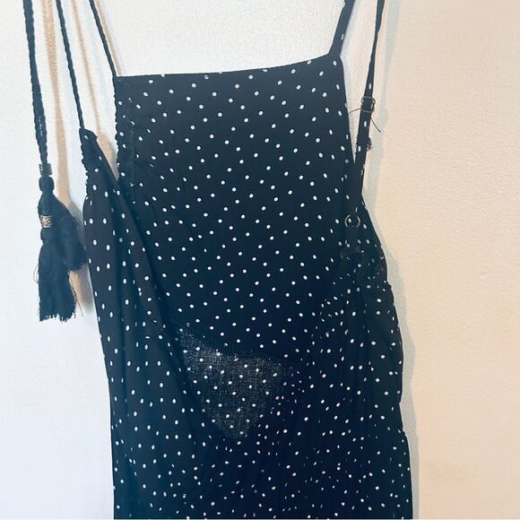 Polka Dot Black and White Womens Dress size Small - Picture 3 of 4